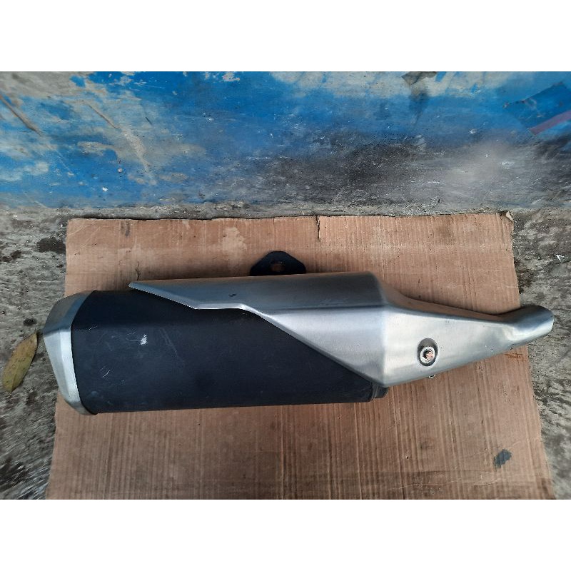 Knalpot ninja 250 Fi original copotan slenser slencer knalpot Ninja Z 250 Fi