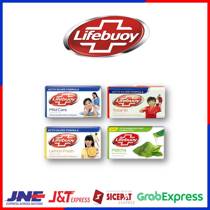 SABUN MANDI BATANG LIFEBUOY 110gr ISI 4