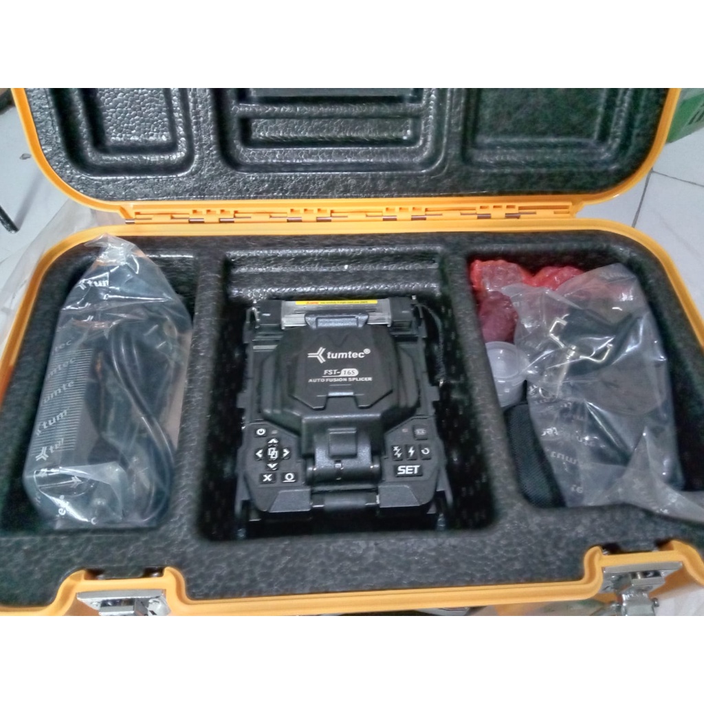 Splicer Tumtec 16S/Fusion Splicer Tumtec FST-16s/Alat Sambung FO FTTH