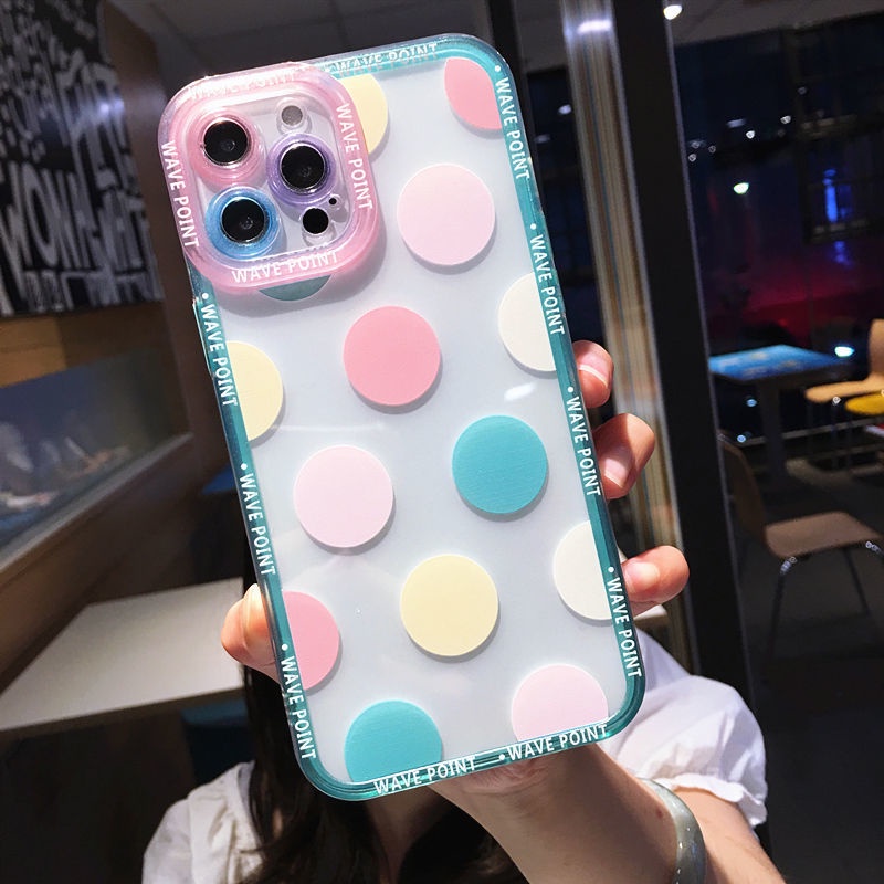 Soft Case Transparan Motif Cdbd Untuk Iphone X Xs Max Xr 7 8 Plus 12 13 11 Pro Max