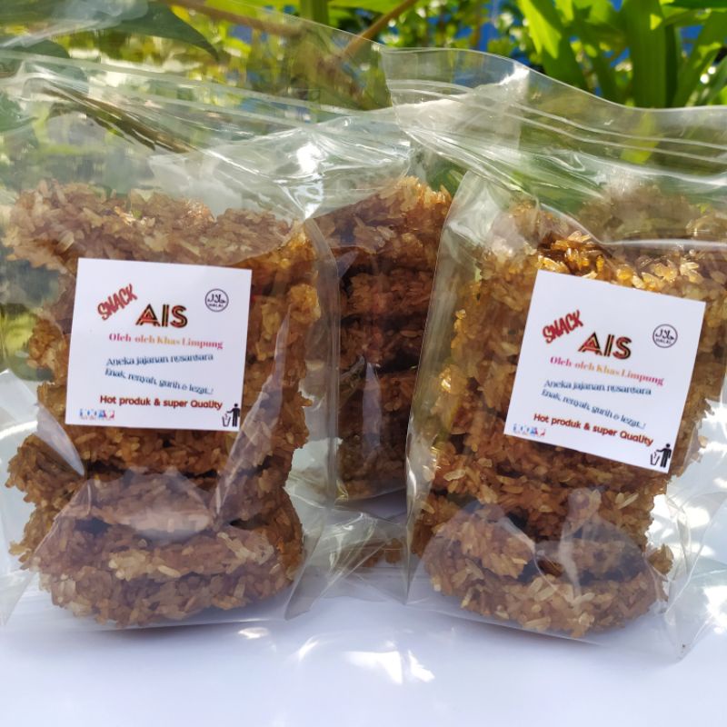 Rengginang Mentah Rasa Manis Gula Aren