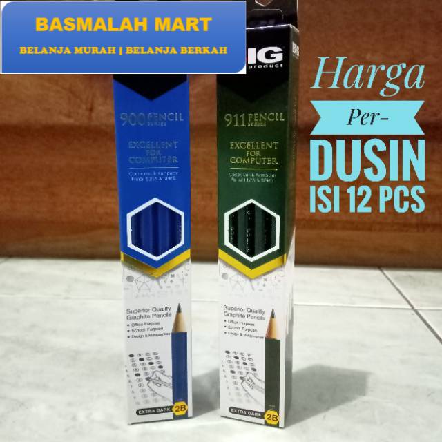 

Pensil 2B Big Murah Original Termurah (Ilham Berkah Mart)