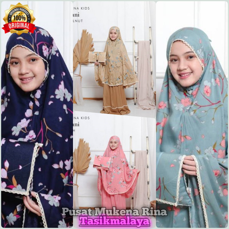 KIDS PROMO - Mukena Anak Rayon Premium Qirani Original 7-10 Tahun