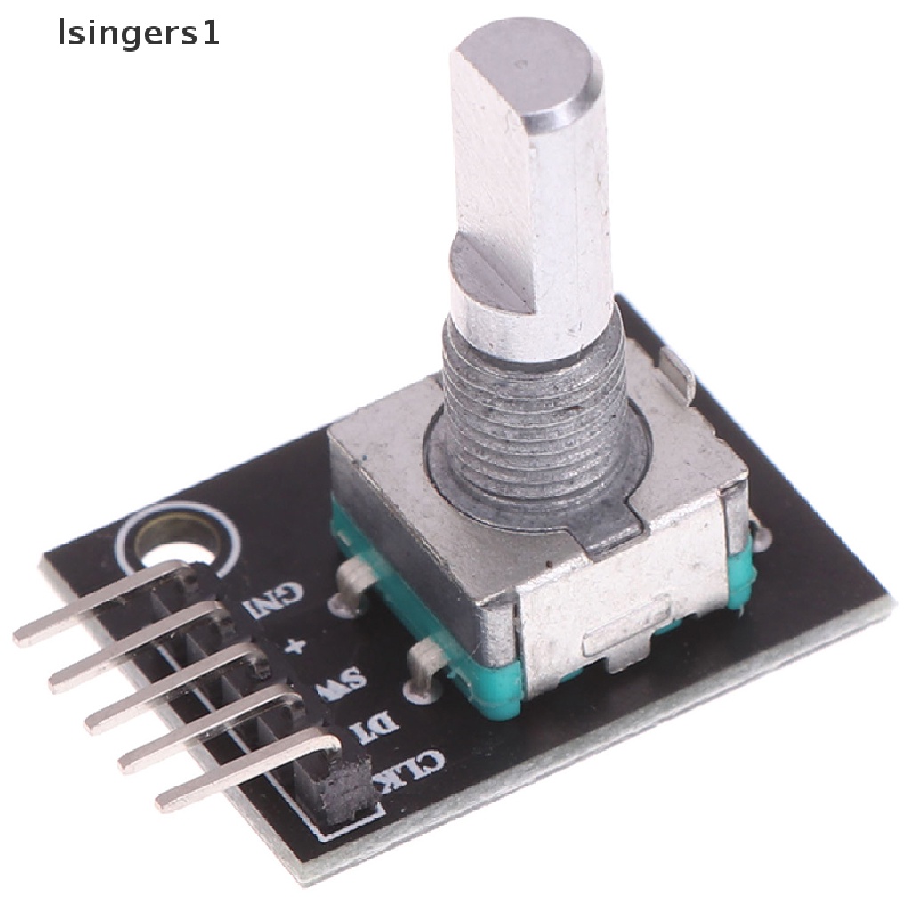 (lsingers1) Ky-040 Papan Modul Sensor Encoder Rotary Untuk Arduino