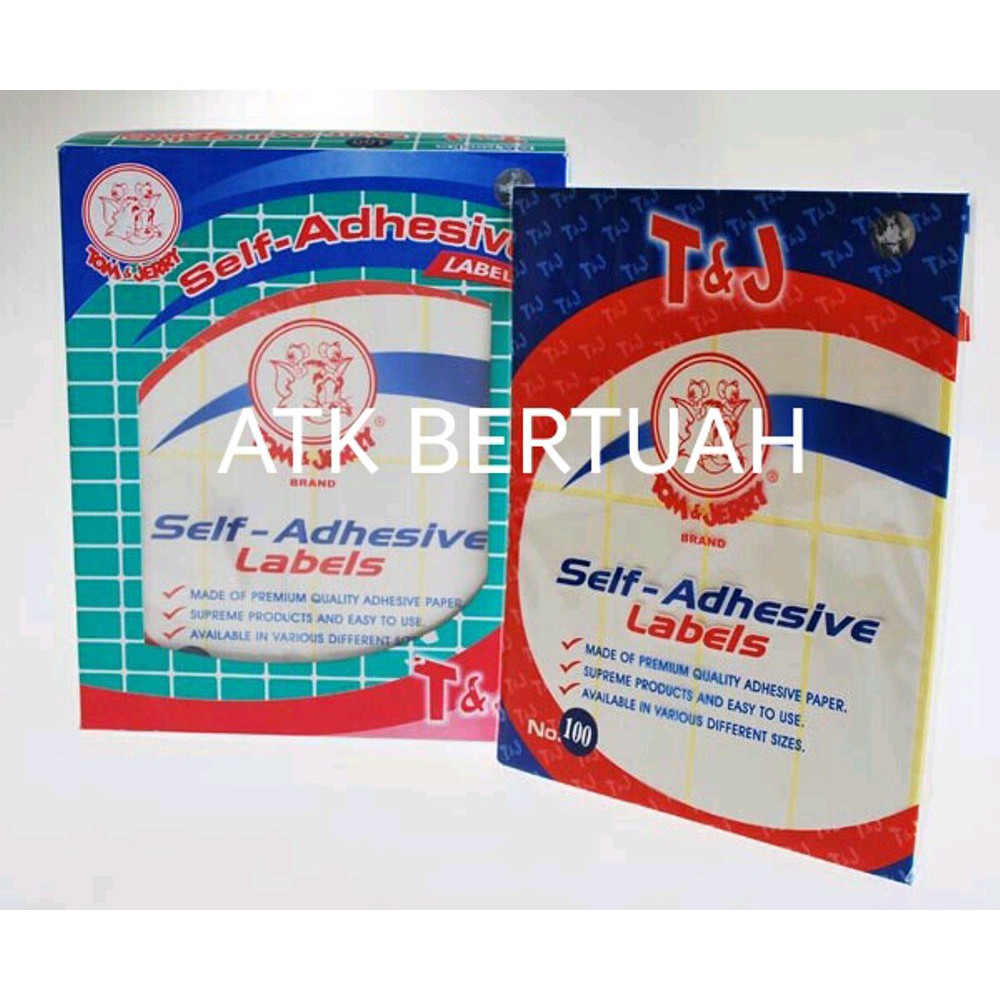 

LABEL STIKER TOM AND JERRY Limited