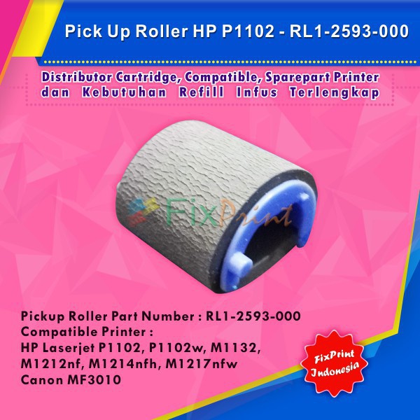 Pick Up Roller HP P1102 P1102w M1132 M1212nf M1214nfh   Murah