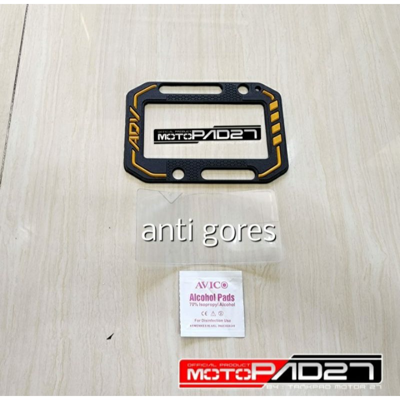 Stiker antigores spidometer ADV 160 bahan Rubber