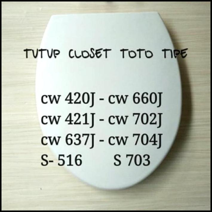 Cover Closet Duduk / Tutup Closet Toto