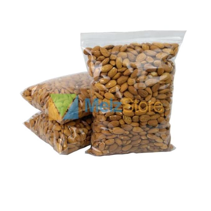 

Promo Awal tahun Kacang Almond Mentah Kupas Raw Whole Blue Diamond 1kg Cuci Gudang Awal Tahun
