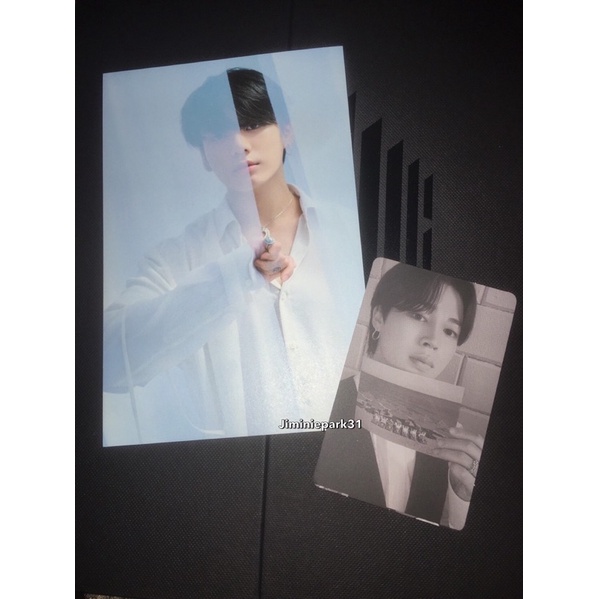 PC PHOTOCARD POSTCARD PROOF STANDART JIMIN JUNGKOOK BTS