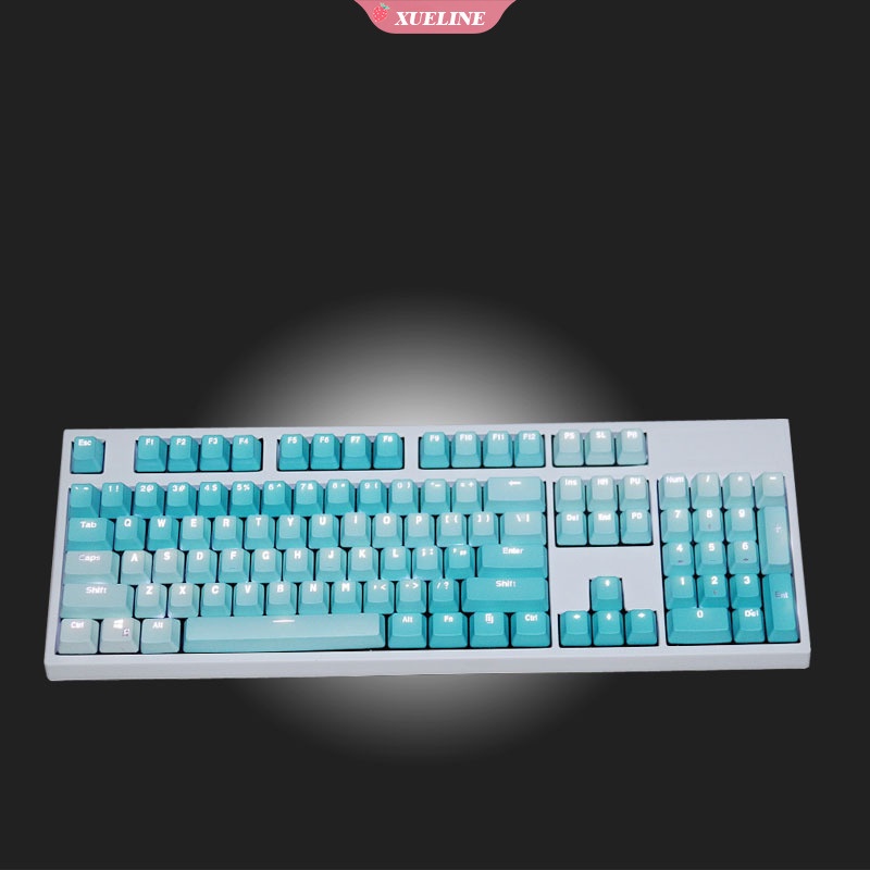 104 -key PBT Set Word penetration dyed Keycap Switches Mechanical Keyboar |XUELI|