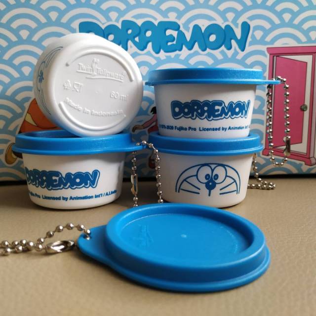 TAC ROUND DORAEMON Twin Tulipware