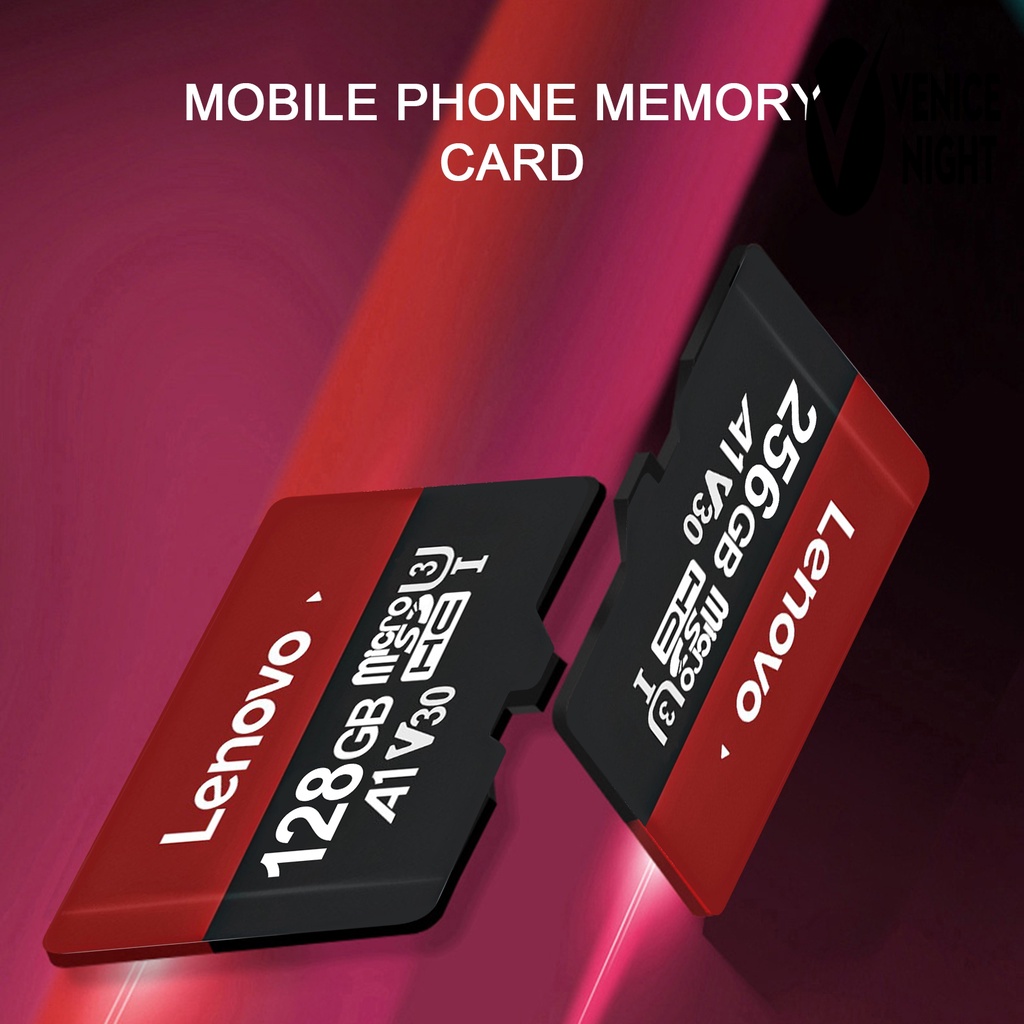 (SC) Lenovo Memory Card X-rays-Resistant Anti Air Usb 3.0 128 / 256 / 512GB Untuk MP3 / MP4