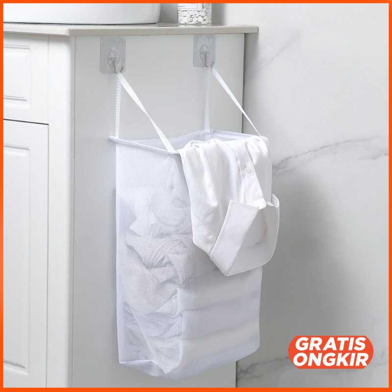 Keranjang Gantung Pakaian Kotor Laundry Basket - YJ39