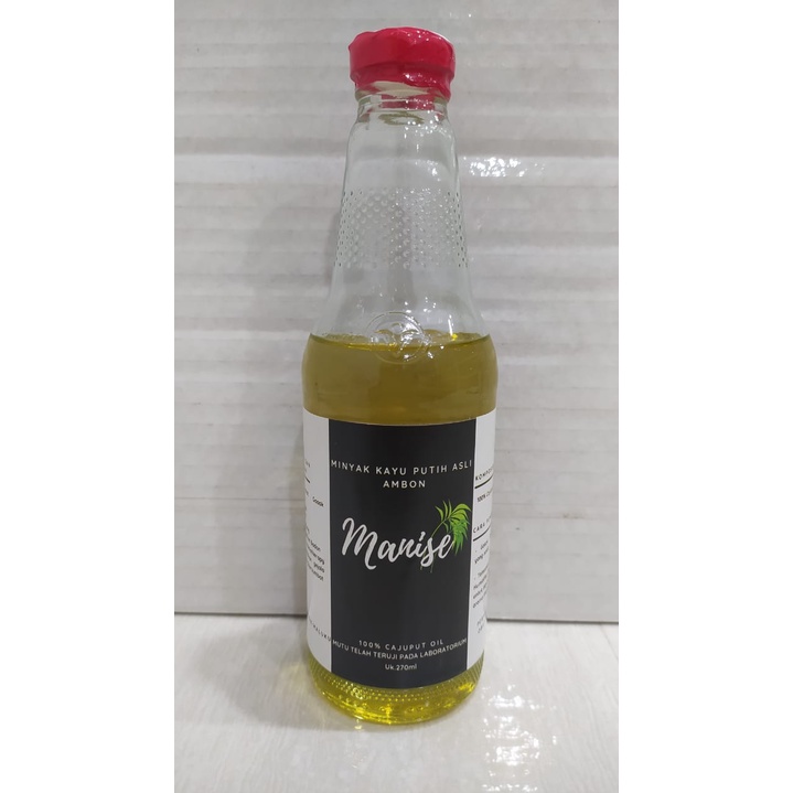 Minyak Kayu Putih Asli Ambon Cajuput Oil 100% - 270ml