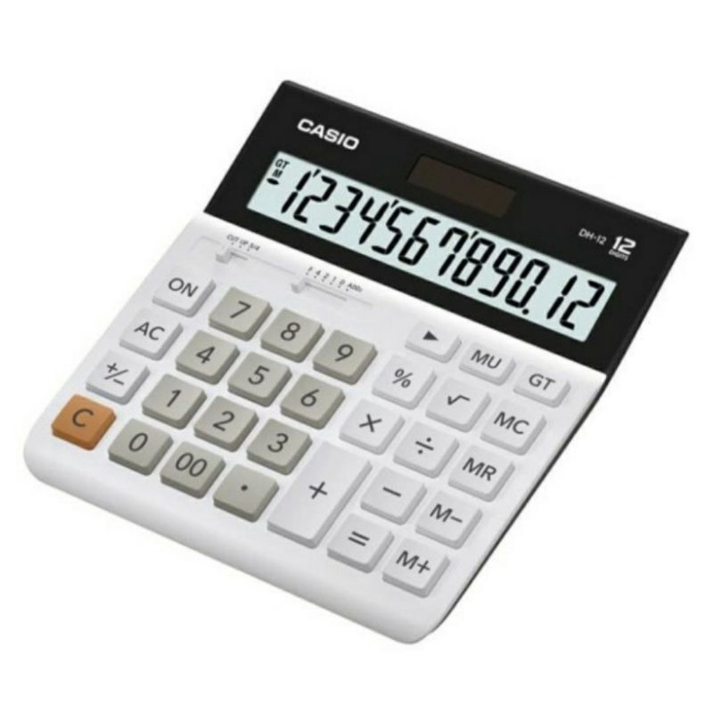 Casio DH-12 Original &amp; Garansi Resmi / Kalkulator Meja / Calculator Desktop DH12