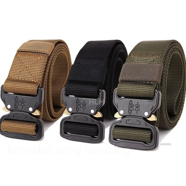 Heavy duty tactical belt cobra