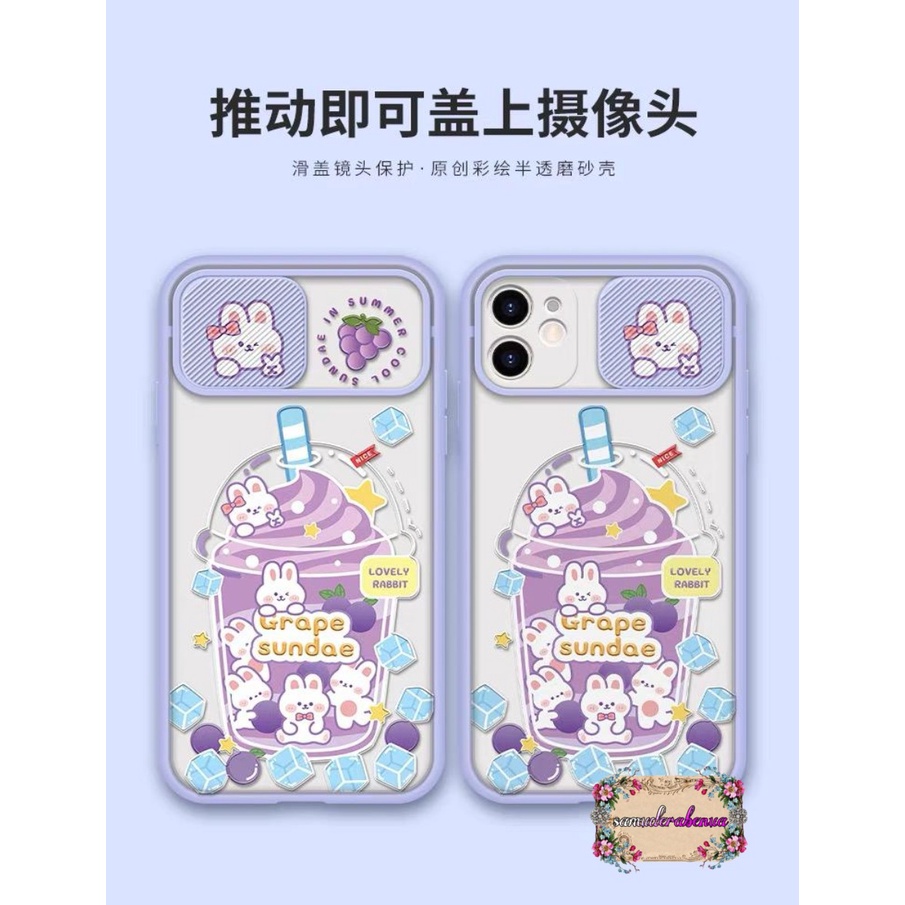 SS071 CASE SLIDE KARAKTER XIAOMI REDMI 9T 4A 5A 6A 8 9 9A 9C 10 10A 10C NOTE 4 4X 8 9 10 11 PRO POCO X3 PRO M3 M2 SB2705