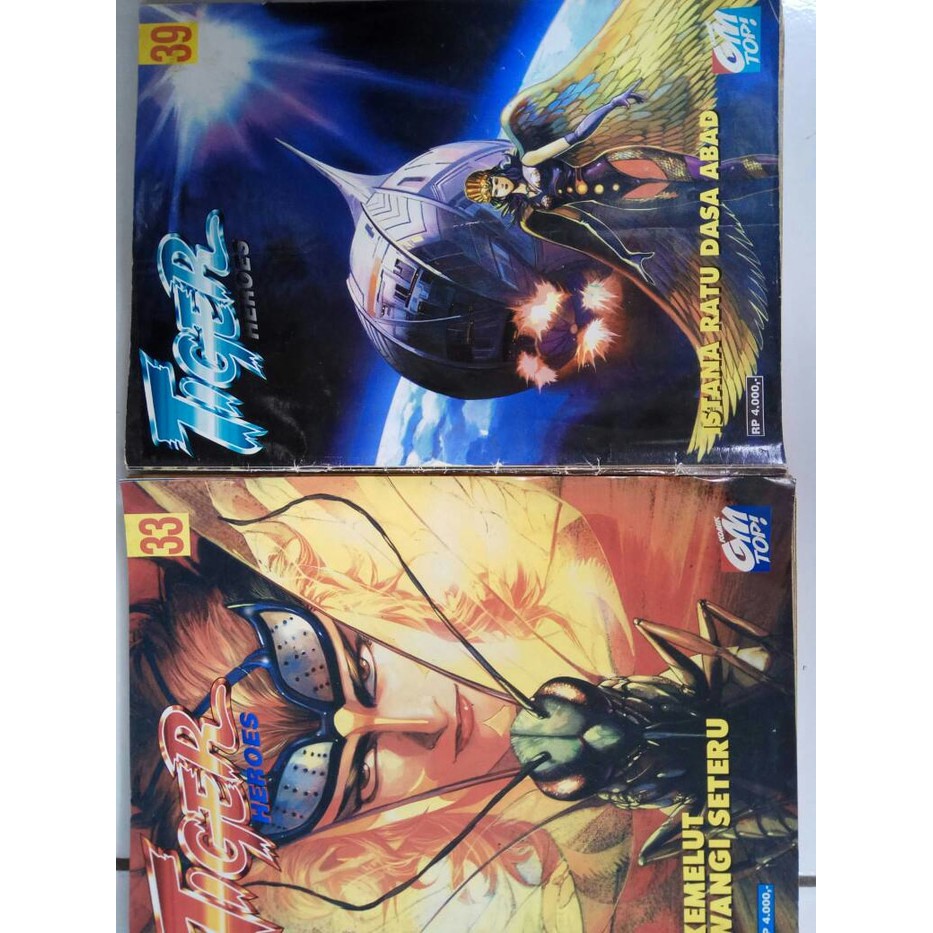 komik tony wong : tiger heroes cabutan