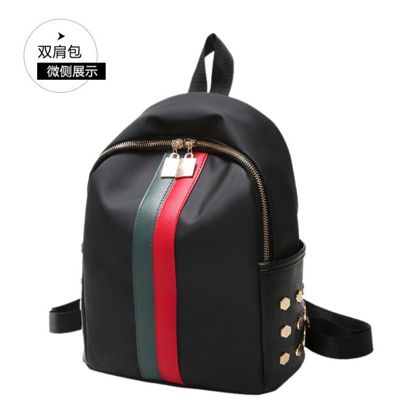 Gucci Black Backpack / Tas Ransel Wanita / Tas Import / Tas batam murah /ransel korea