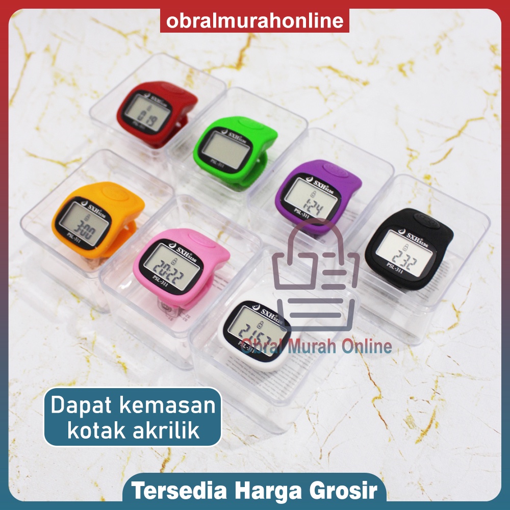 Tasbih Digital Premium LED Alarm (Alarm Setting berapapun)