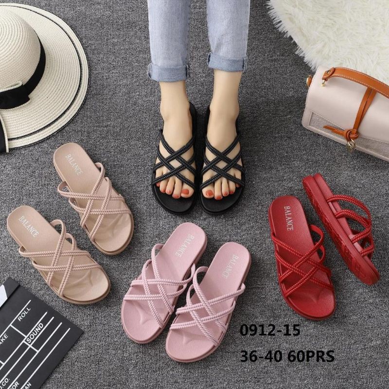 Sandal Jelly Balance Sendal Wanita Jelly Balance Sandal Import Balance