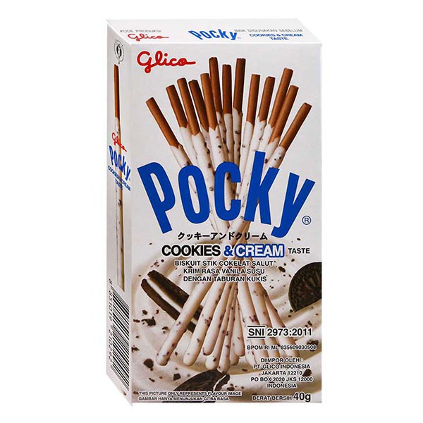 

Glico Pocky Cookies And Cream 40G