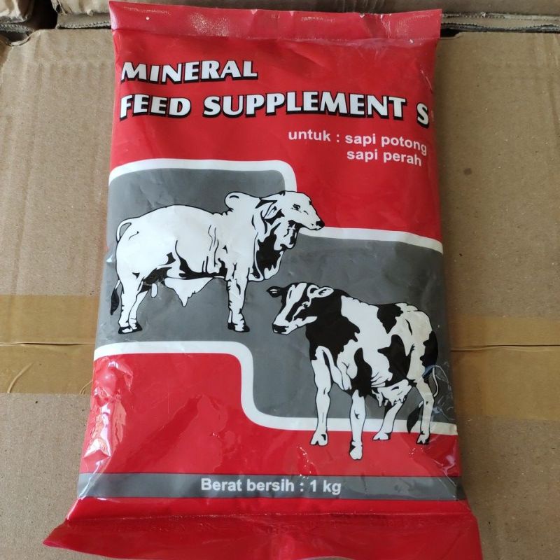 MINERAL FEED SUPLEMENT - S , SAPI POTONG + SAPI PERAH 1 kg