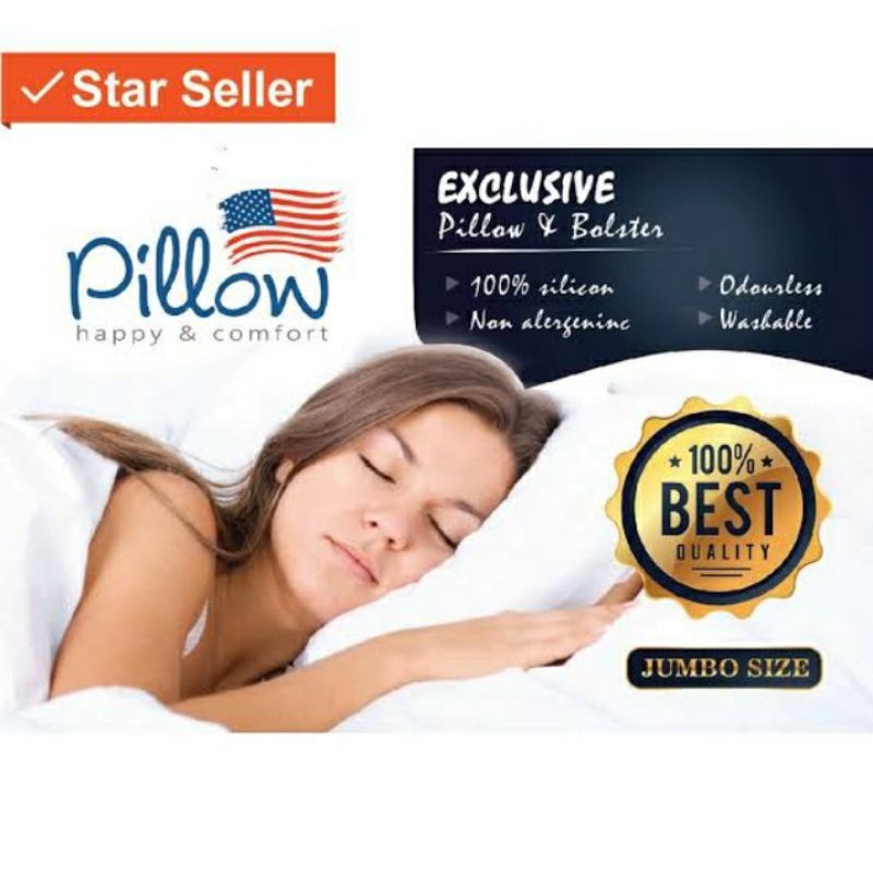 Bantal/Guling Hotel Pillow Jumbo size