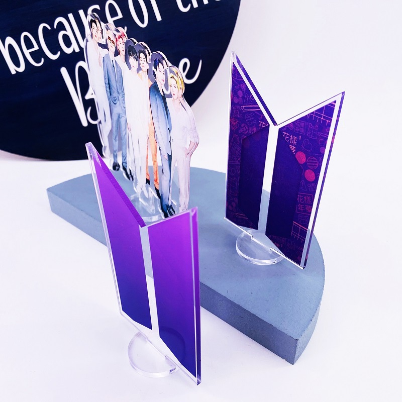 Kpop Bts New Album Butter Double-Sided Acrylic Stand Desktop Decoration