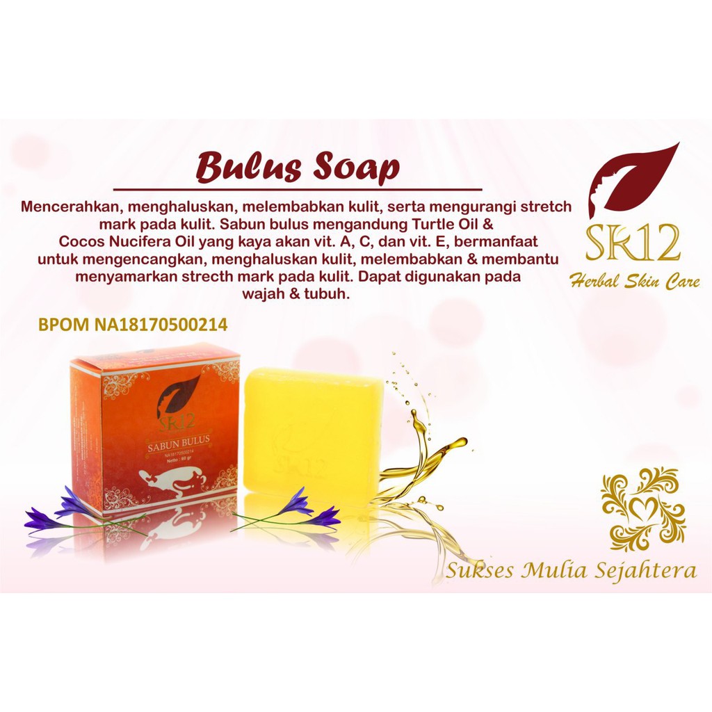 Terlaris Sabun bulus SR12 Pemutih Wajah Pembersih Sabun Batang Herbal SR12 /SR12 Kudus