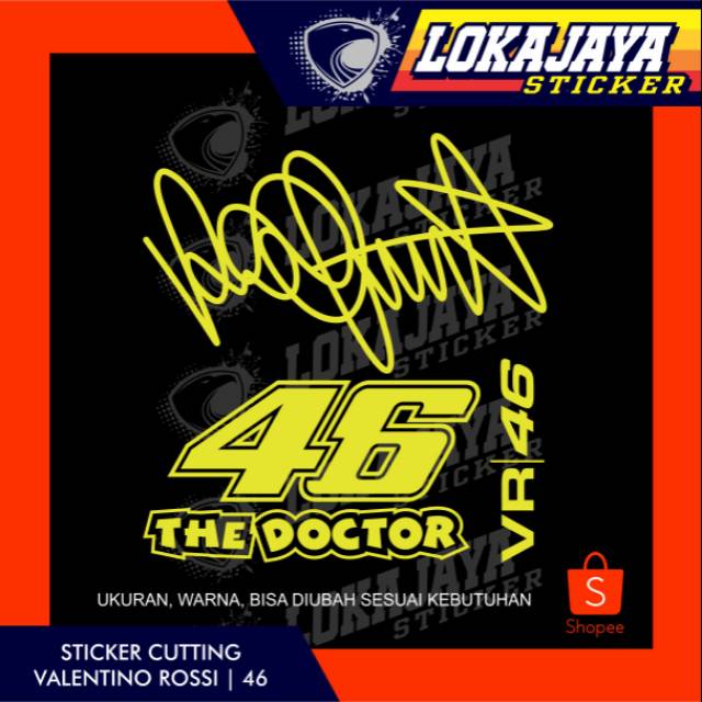 

STICKER STIKER CUTTING 46
