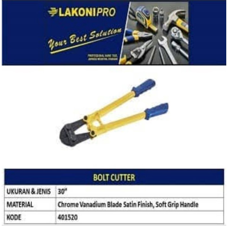 

BOLT CUTTER / GUNTING BESI LAKONI PRO, 30"..