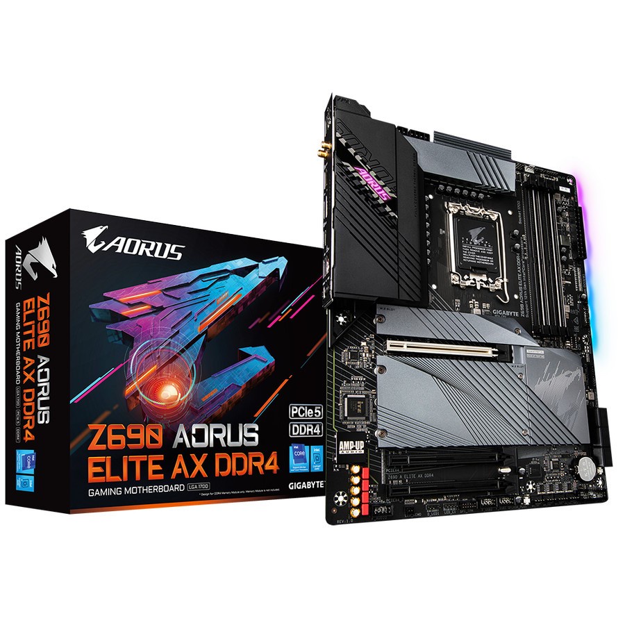 Motherboard Gigabyte Z690 Aorus Elite AX DDR4 (LGA1700, Z690, USB3.2)