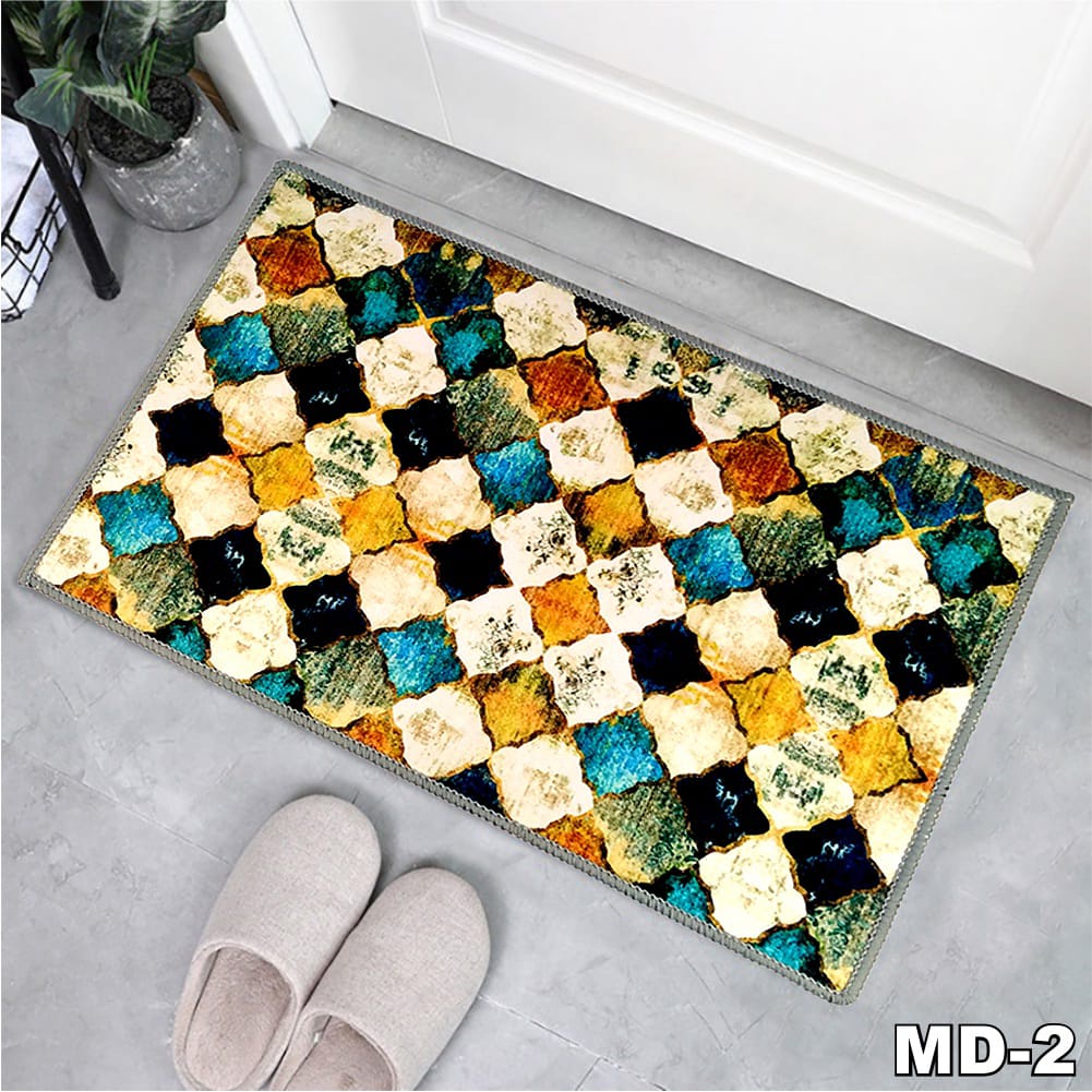 BISA COD Keset Lantai Anti Slip Keset Lantai Kamar Keset Motif Karpet mini ukuran 40x60cm tebal 5mm keset karpet anti selip murah BAGUS