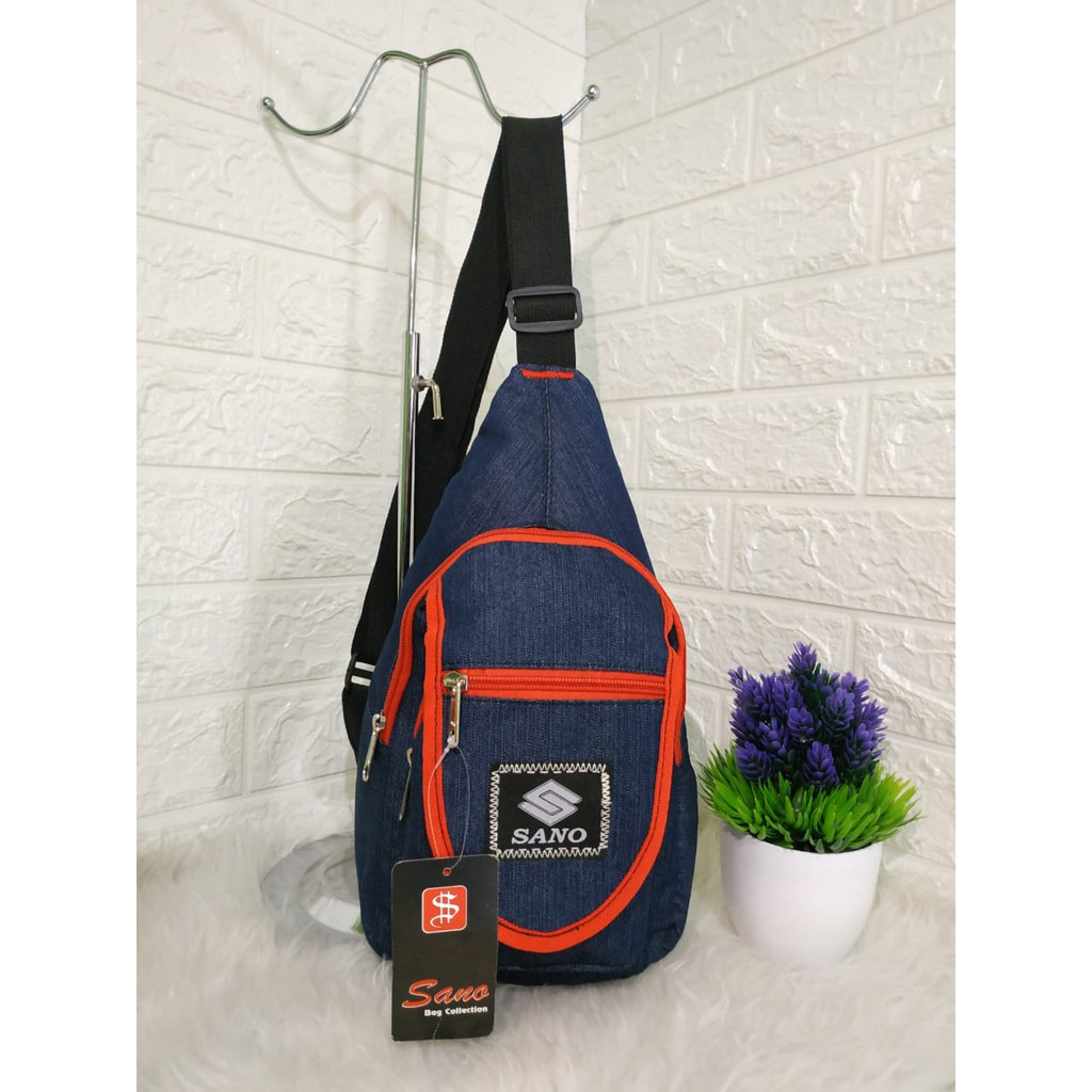 TERBARU tas selempang pria, tas lupus, tas slempang pria, tas jeans