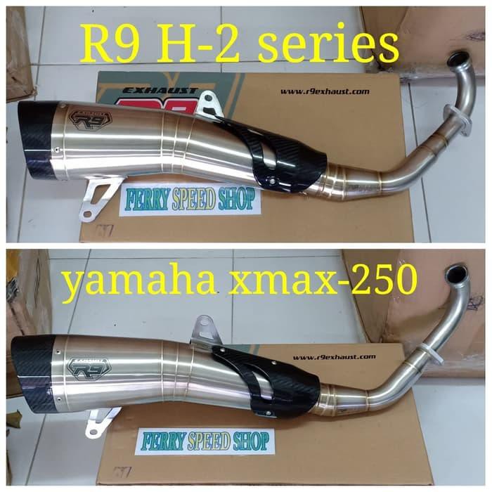 *Otomotif* knalpot r9 h2 xmax 250 knalpot r9 h2 series xmax 250