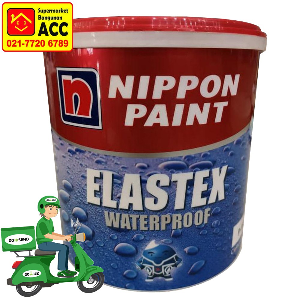  Nippon  Elastex  Tinting Cat  Waterproofing Warna  Muda 4kg 