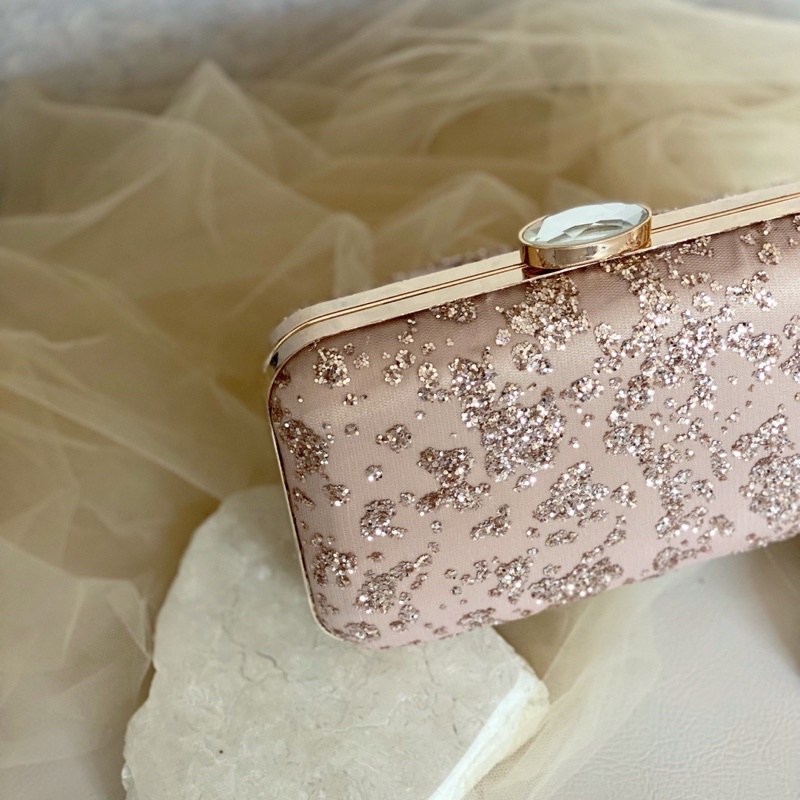 Alma glitter - Tas Pesta - Party Clutch - Tas Wanita - Women Bag - Tas Seserahan - Bridesmaid