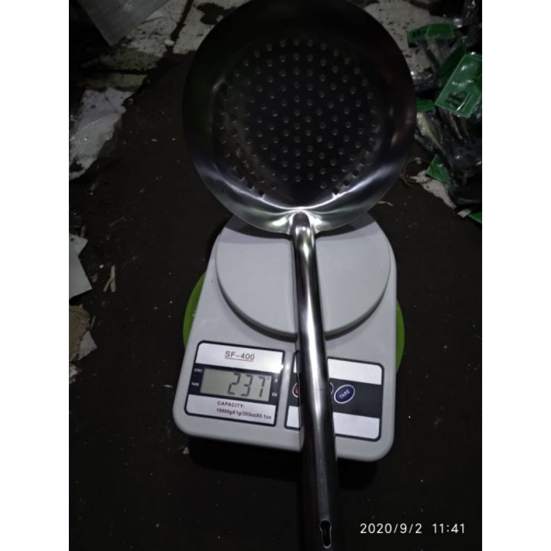 SARINGAN MINYAK TIRISAN GORENGAN SEROKAN MASAK STAINLESS TAHAN PANAS