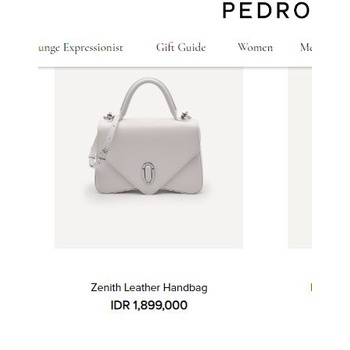 Tas PEDRO Zenith White ORI