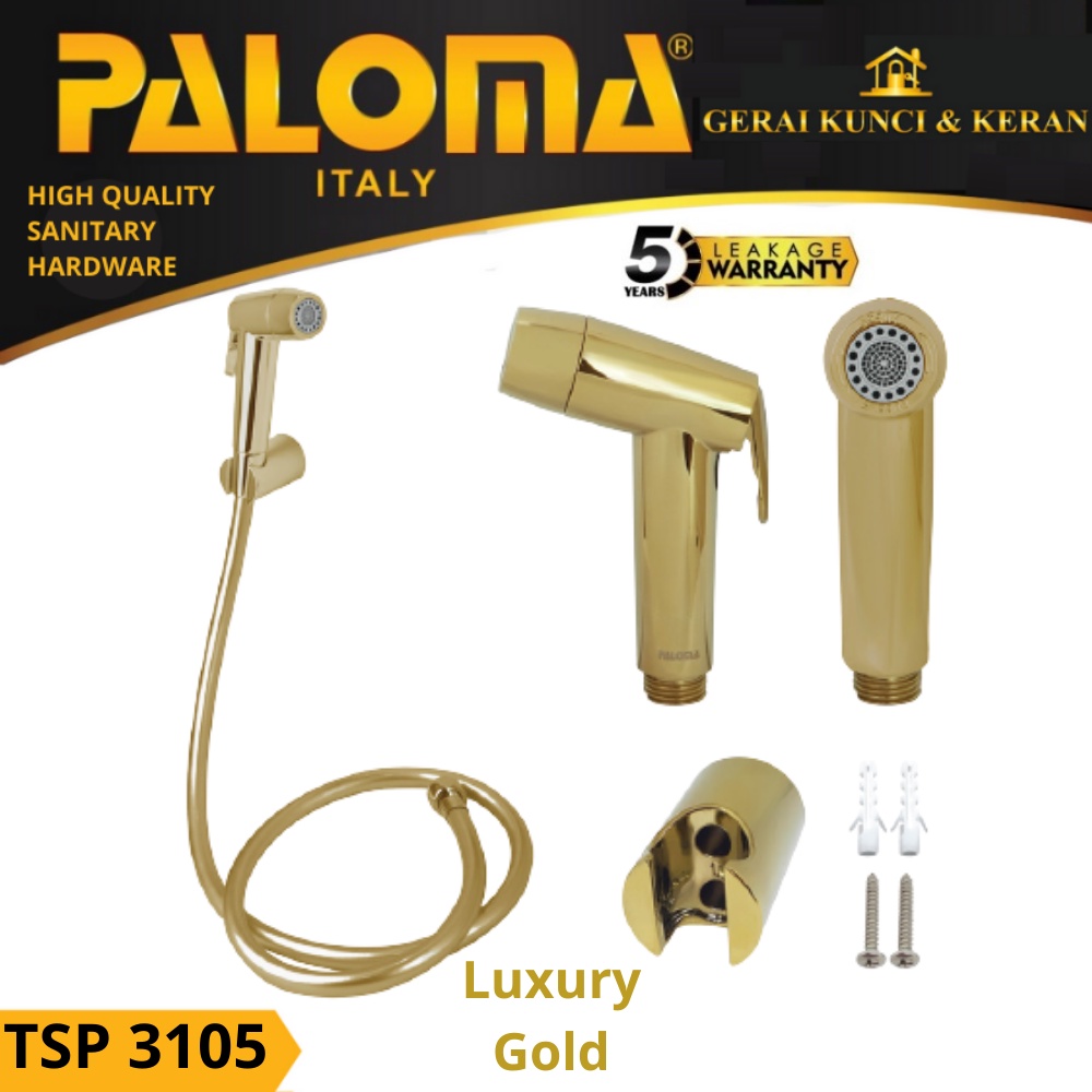 PALOMA TSP 3105 TOILET SHOWER JET WASHER GOLD SHOWER CEBOK SEMPROTAN BILAS