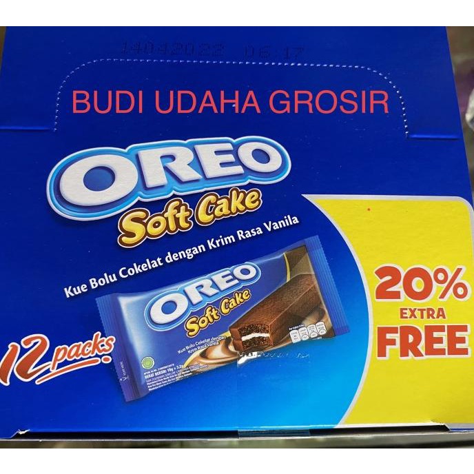 

oreo soft cake bolu coklat
