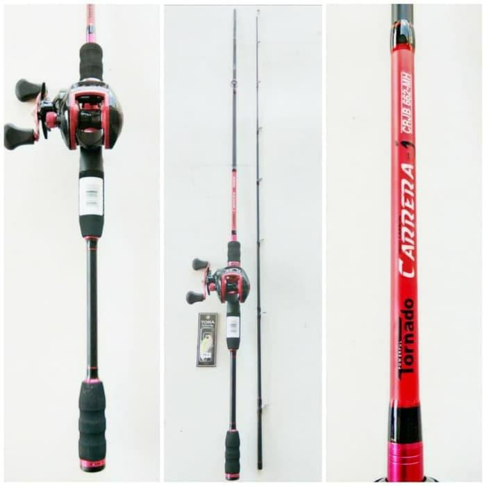 alat pancing mantul habis Set Alat Pancing Bait Casting Spesial Edition