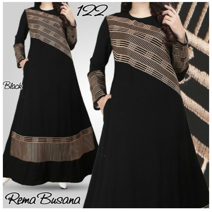 BAJU GAMIS ABAYA gamis abaya hitam Murah