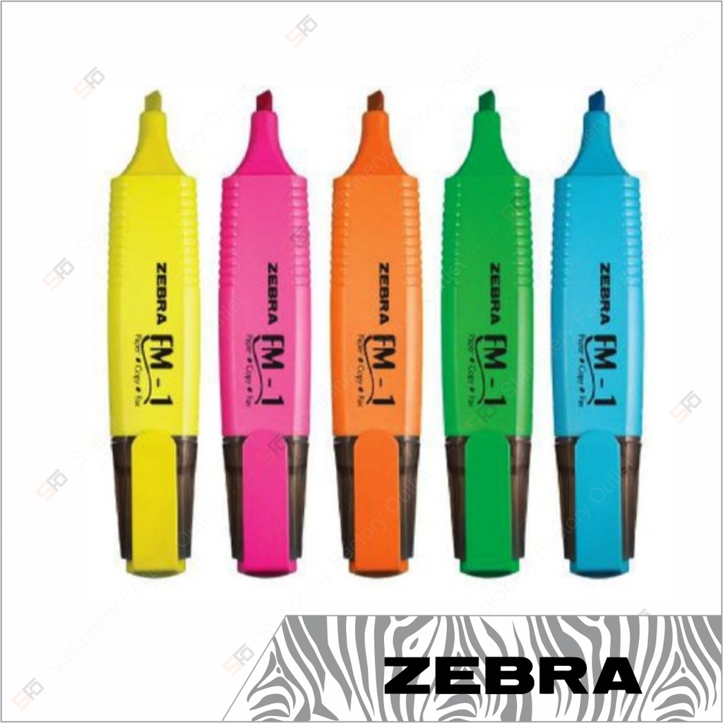 

Highlighter Zebra FM-1 - SFO Semarang Official