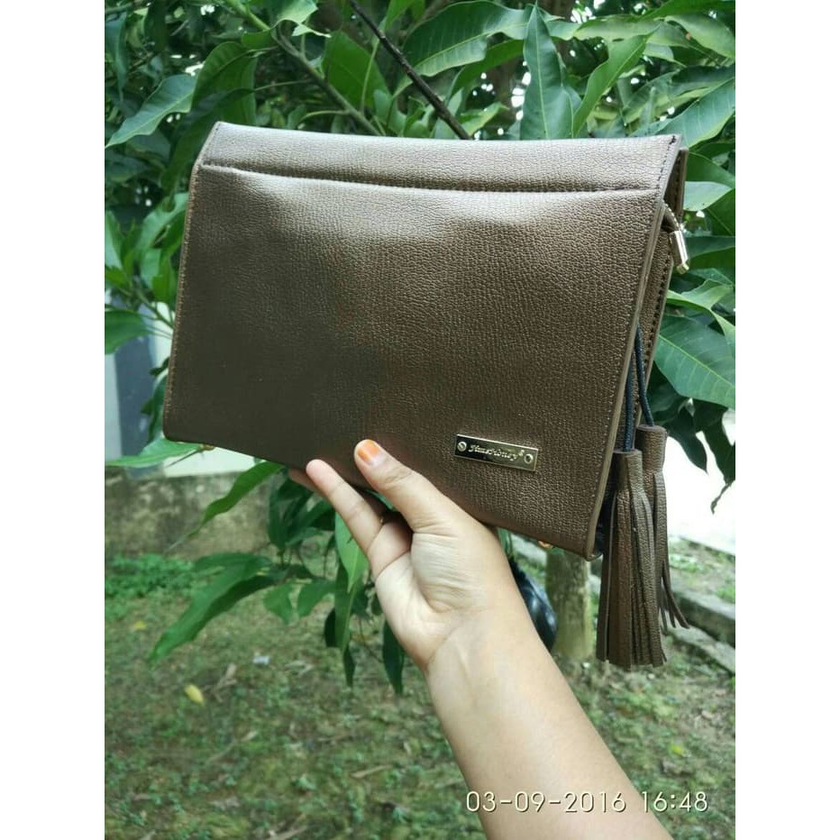 tas wanita cewe murah fashion lucu unik selempang Hn*M MINI RING Merah 22222 Best Seller Cantik I8O0