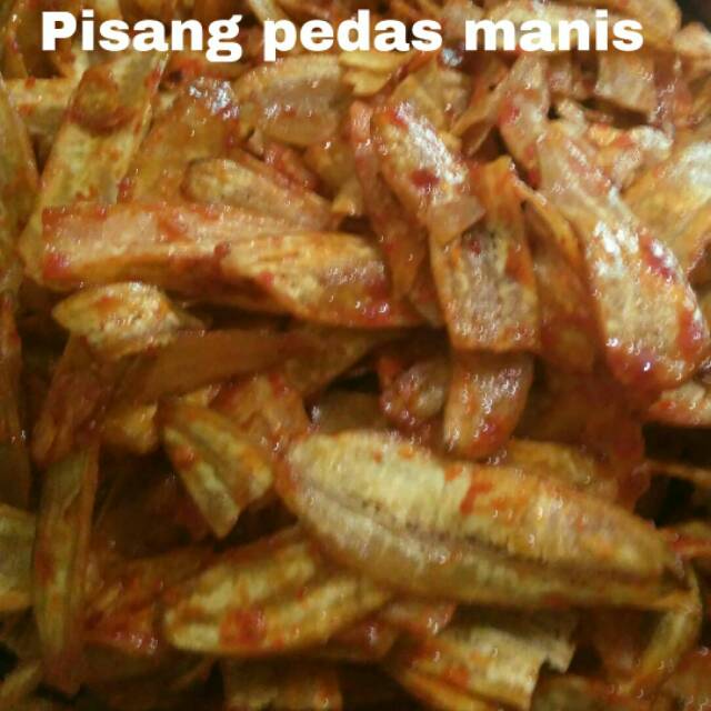 

Keripik pisang pedas manis