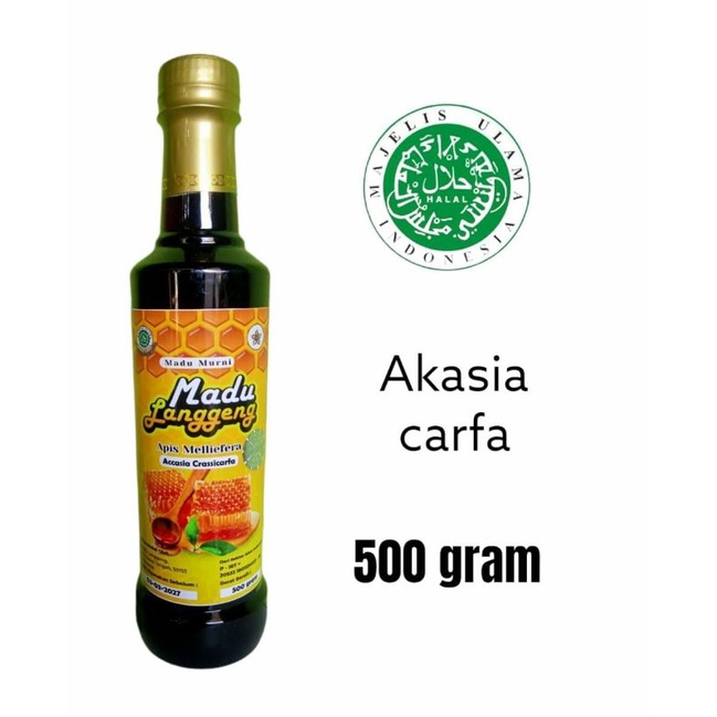 

Madu Murni Akasia Carva / Melliefera nektar Accasia Crassicarfa 500 gram