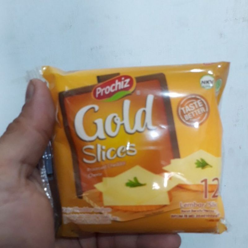 Keju Prochiz Gold Slices 12 Lembar